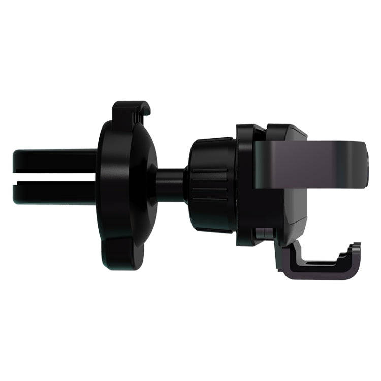 HAMTOD Pro Car Gravity Invisible Telescopic Mobile Phone Mount Holder (Obsidian Black)