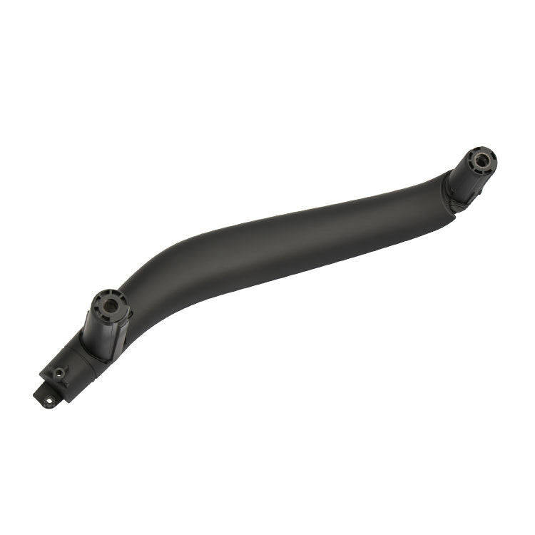Car Left Side Inside Doors Handle Pull Trim Cover for BMW X5 / X6, Left Driving (Black)