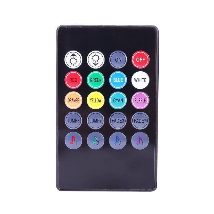 4 in 1 Universal Car USB Colorful Acoustic LED Atmosphere Lights Colorful Lighting Decorative Lam...