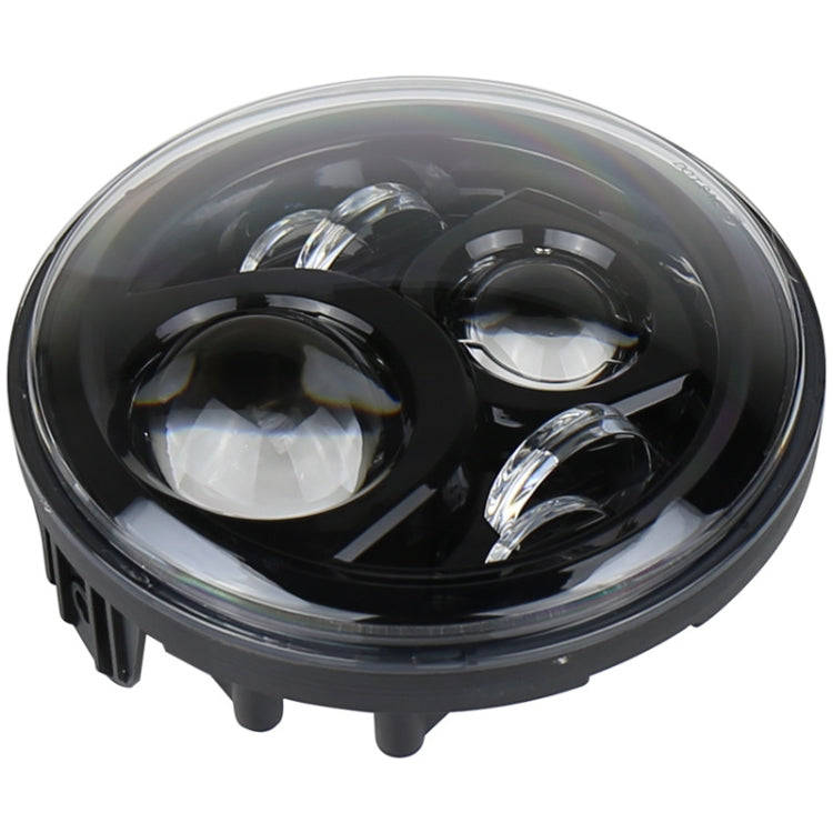7 inch Round LED Motorcycle Headlight Modified Spotlight for Honda (Silver)