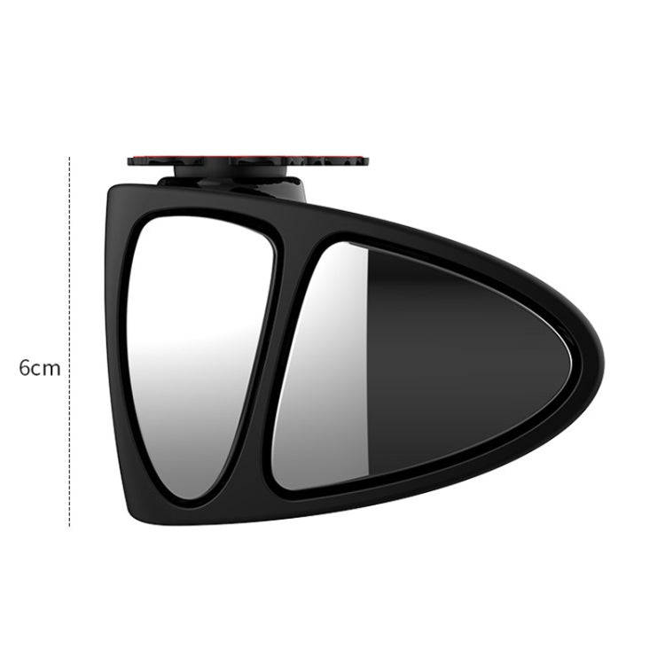 3R-146 3 in 1 Car Rearview Auxiliary Blind Spot Mirror Rear View 146 Front Wheel Mirror for Right...