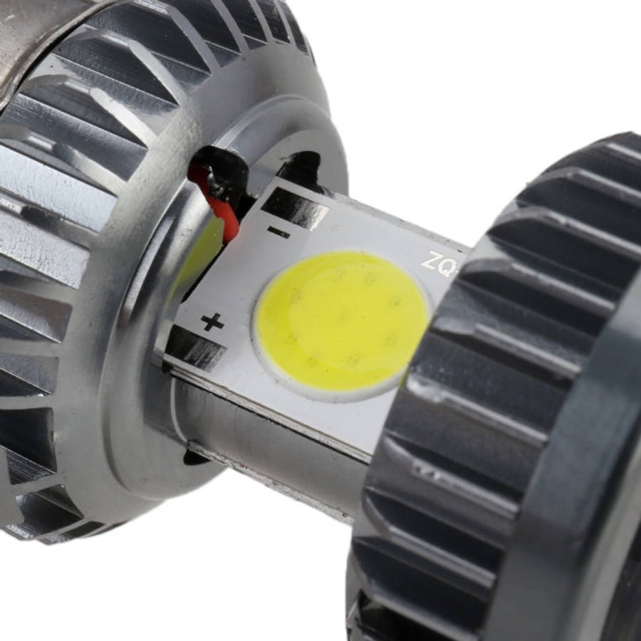 BA20D DC9-18V / 4.7W (H)2.2W(L) / 6000K / 500LM Motorcycle LED Headlight with COB Lamp Beads