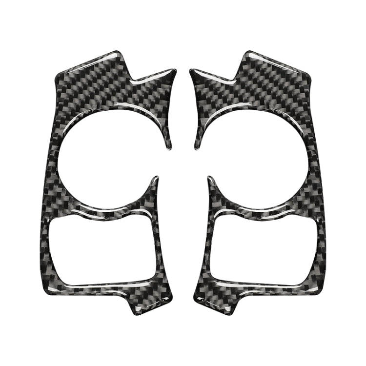 Car Carbon Fiber Steering Wheel Button Decorative Sticker for Lexus IS250 NX200 200t 300h 13-, Le...