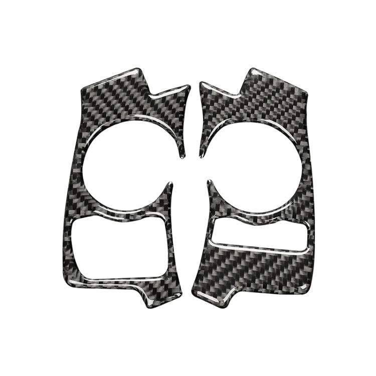 Car Carbon Fiber Steering Wheel Button Decorative Sticker for Lexus IS250 NX200 200t 300h 13-, Le...