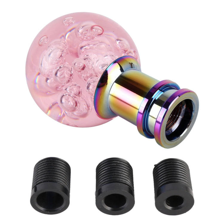 Universal Car Ball Shape Gear Head Gear Shift Knob (Pink)
