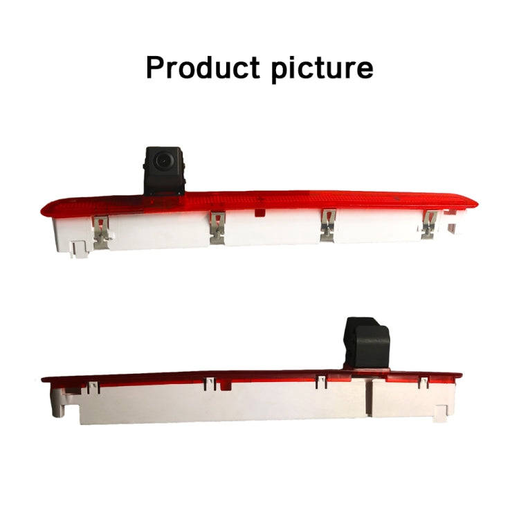 PZ473 Car Waterproof 170 Degree Brake Light View Camera + 7 inch Rearview Monitor for Volkswagen ...