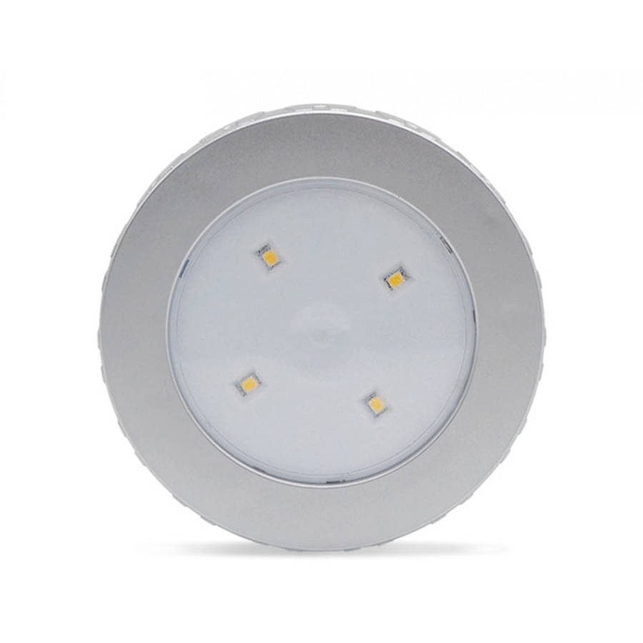 R-1633 4.5V / 0.3W 4LEDs Car Indoor Dome Light LED Touch Night Light (Gold)