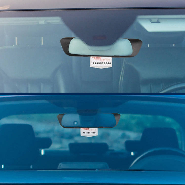 YC-193 Multifunctional Car Interior Rearview Mirror Large Field of Vision Anti-glare Auxiliary Ca...