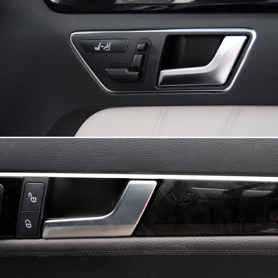 Car Right Side Electroplating Matte Inner Door Handle for Mercedes-Benz C Class W204 / X204 2008-...