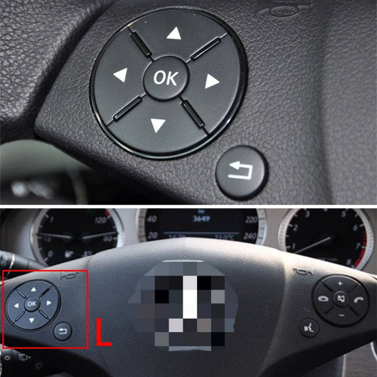Car Multi-functional Steering Wheel Left Switch Button for Mercedes-Benz W204 / W212 / X204 2008-...