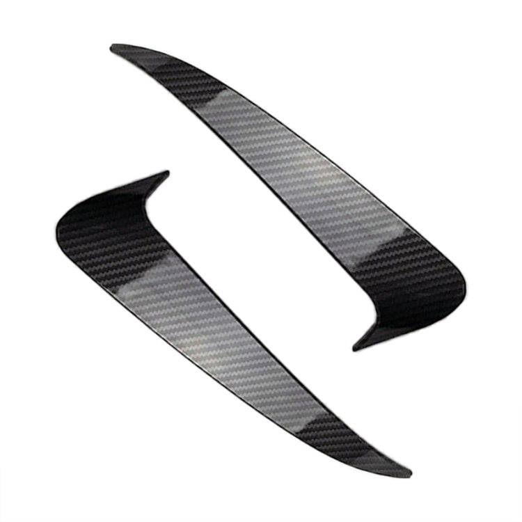 Car Rear Bumper Air Outlet Wind Knife Blade Decoration Sticker Strip for Mercedes-Benz C Class W2...