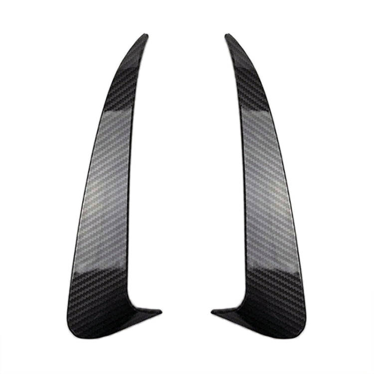 Car Rear Bumper Air Outlet Wind Knife Blade Decoration Sticker Strip for Mercedes-Benz C Class W2...