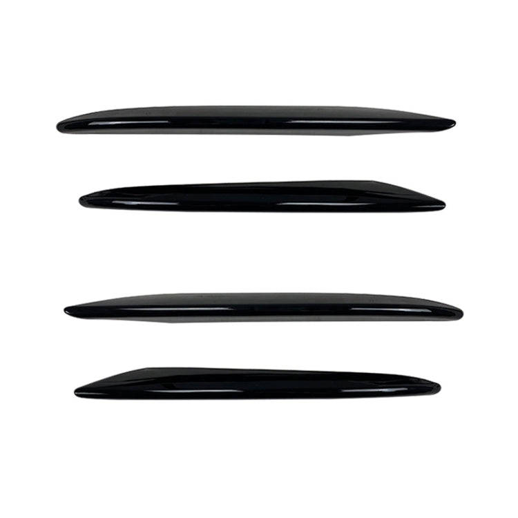 Car Front Bumper AMG Air Inlet Grille Decoration Sticker Strip for Mercedes-Benz E Class W213 201...
