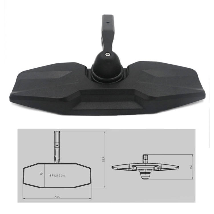 Universal 1.75 inch All Terrain Car Central Mirror Rearview Mirror For UTV/ATV