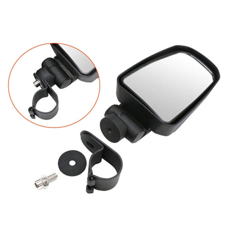 Pair All-terrain Vehicles Wide Field View 1.75 inch Rearview Mirror Side Reflector Mirror for UTV...