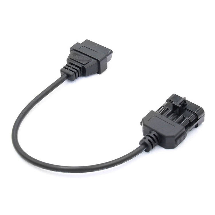 10Pin to 16Pin Car OBD2 Conversion Cable OBDII Diagnostic Adapter Cable for Opel