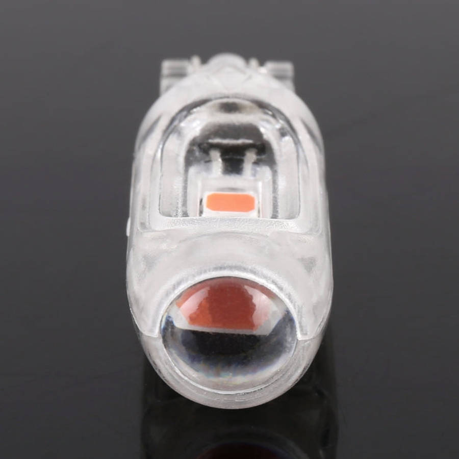 10 PCS T10 DC12V / 1W Car Clearance Light 5LEDs SMD-3030 Lamp Beads (Pink Light)