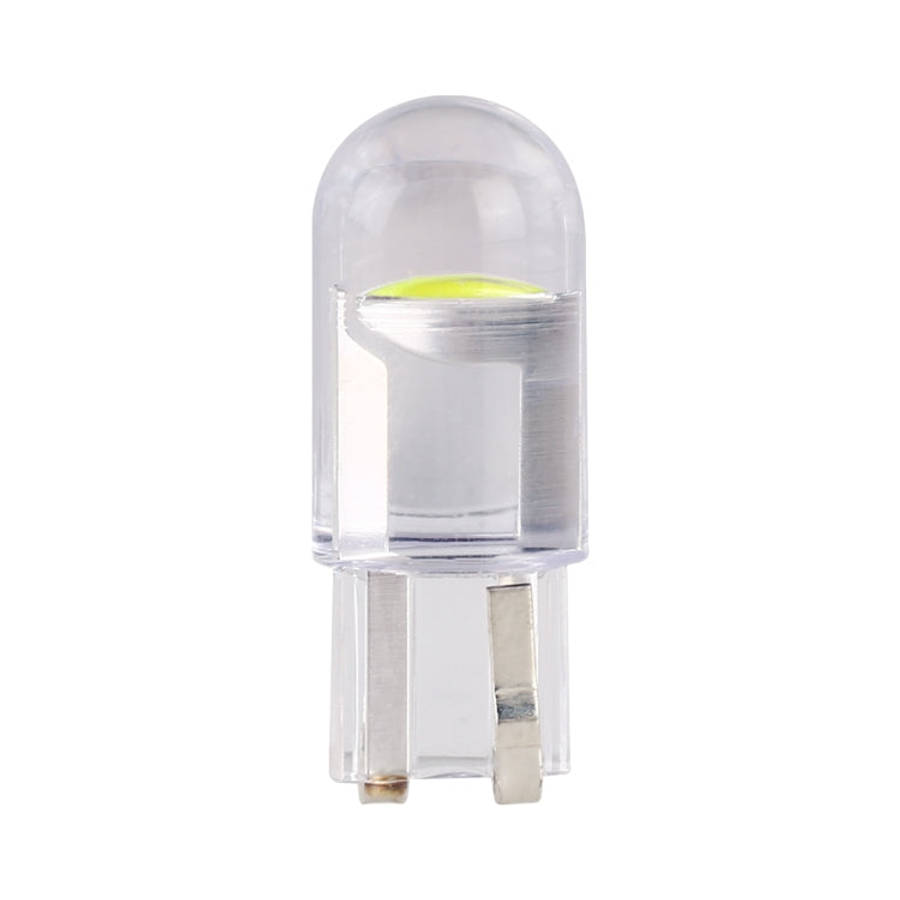 50 PCS T10 DC12V / 0.3W Car Clearance Light COB Lamp Beads(Green Light)
