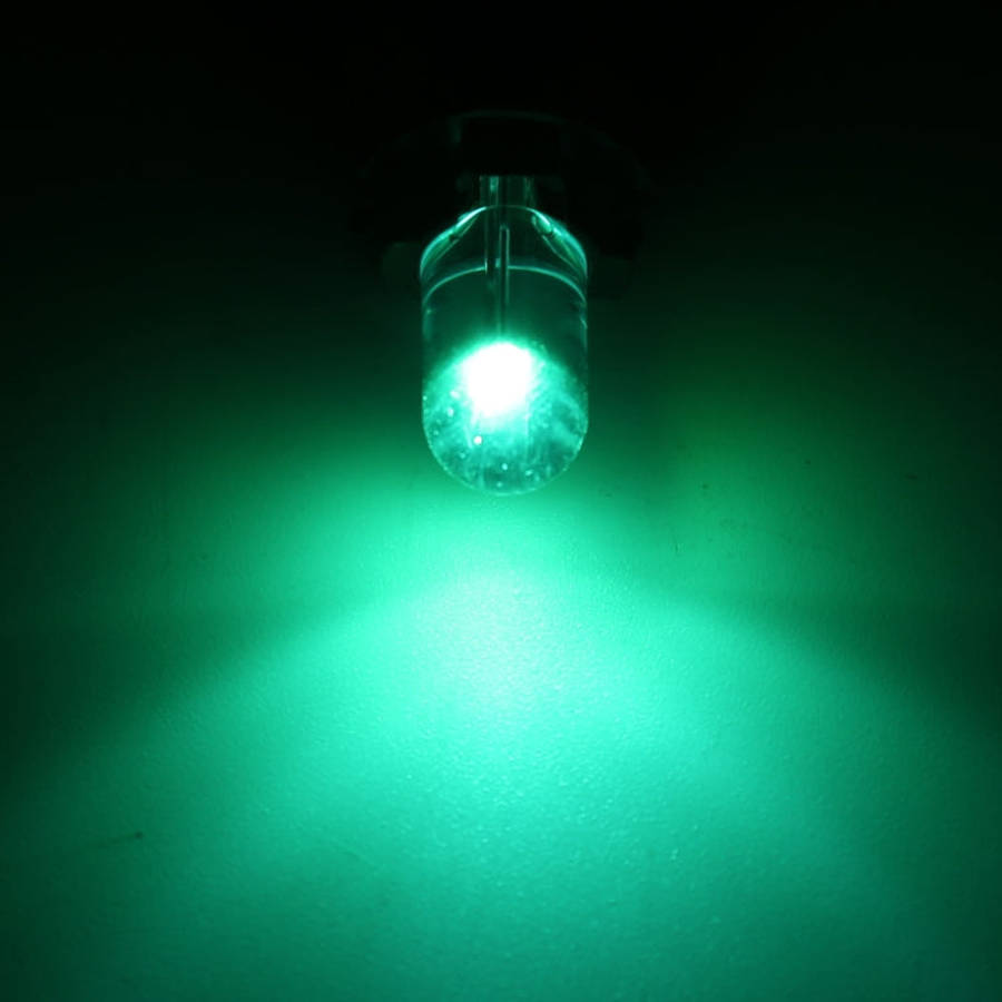 50 PCS T10 DC12V / 0.3W Car Clearance Light COB Lamp Beads(Green Light)