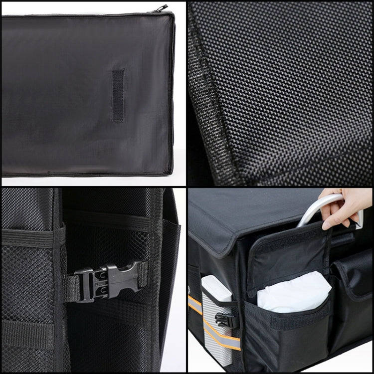 Car Trunk Foldable Storage Box, Capacity: 66L (Black)