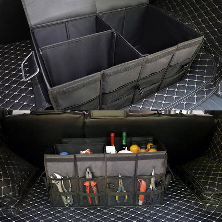 Car Trunk Foldable Storage Box, Capacity: 66L (Black)