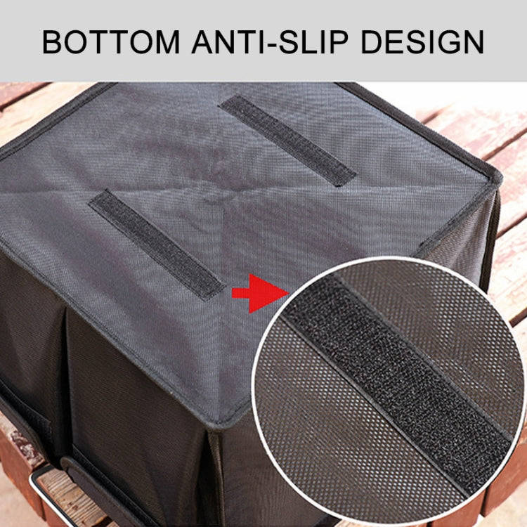 Car Trunk Foldable Storage Box, Capacity: 36L (Black)