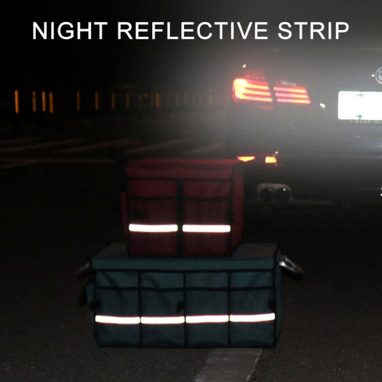 Car Trunk Foldable Storage Box, Capacity: 36L (Red)