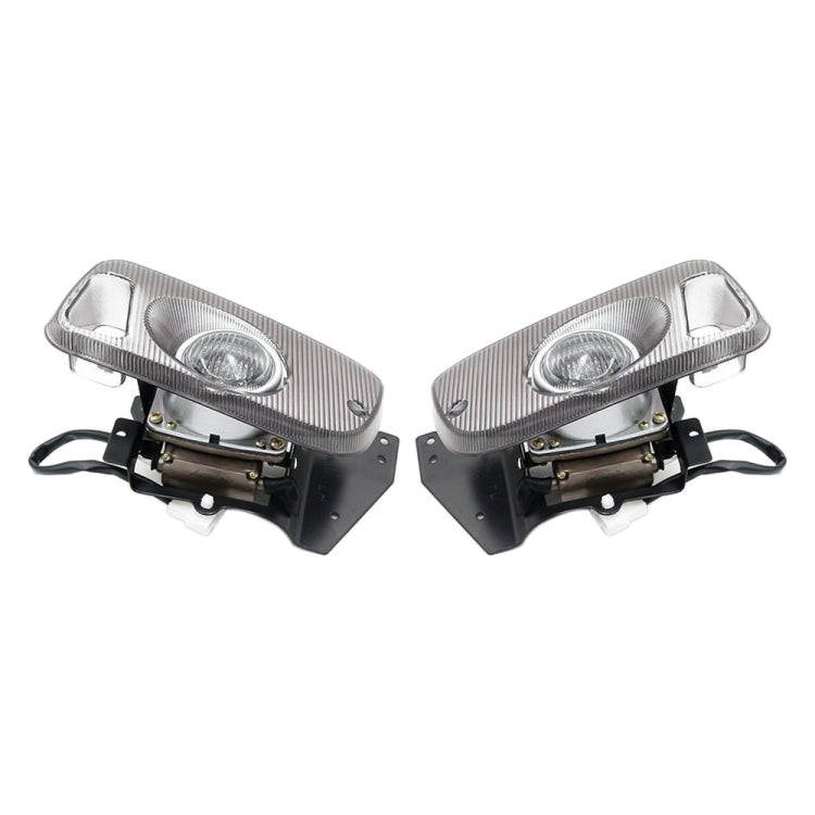 1 Pair Car Modified Front Fog Light for Honda Civic 1992-1995 (White Light)