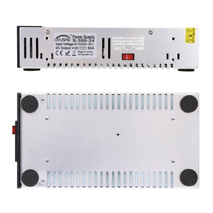 S-300-24 DC24V 300W 12.5A DIY Regulated DC Switching Power Supply Power Step-down Transformer wit...