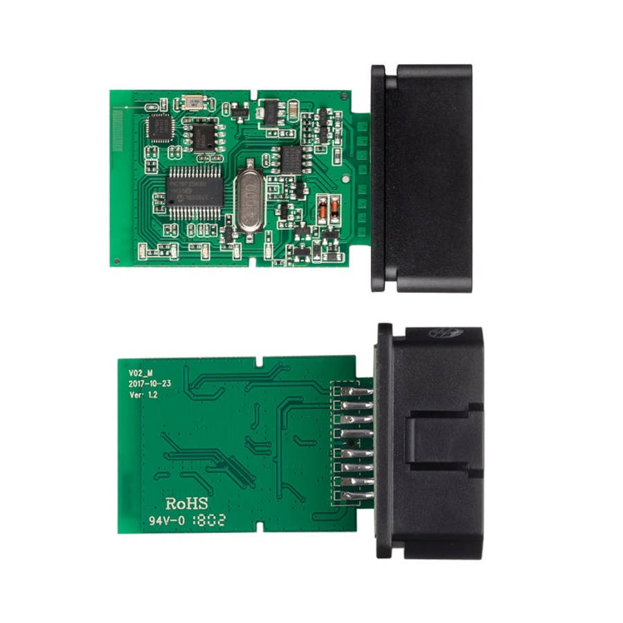 OBD II ELM327 Bluetooth Car Fault Diagnostic Tool V1.5PIC25K80 Chip