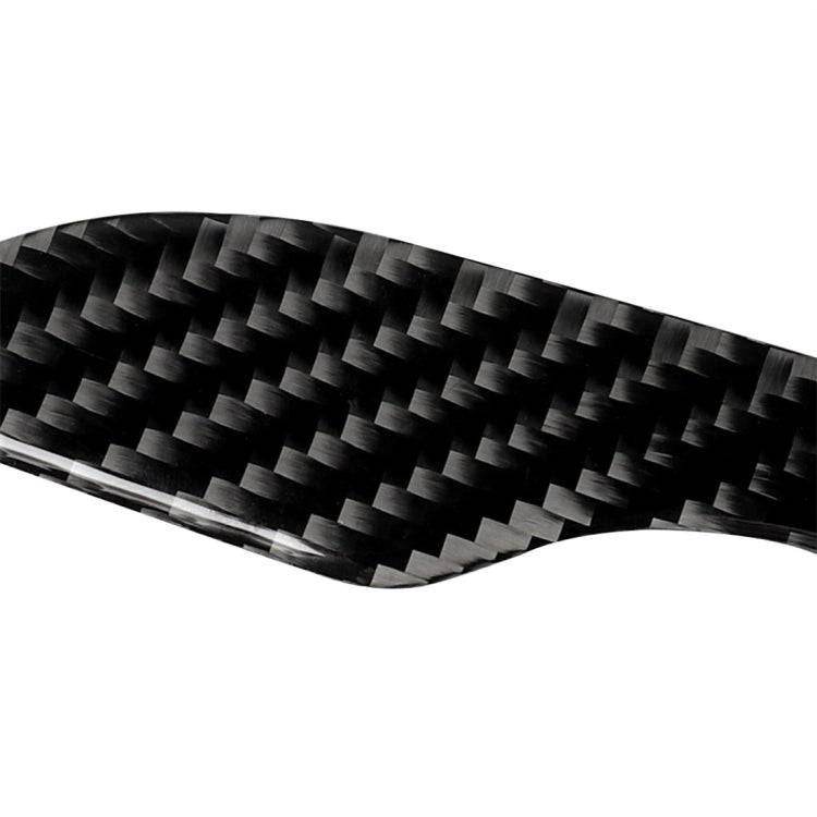 4 PCS Carbon Fiber Car Outside Handle Decorative Sticker for Tesla Model 3