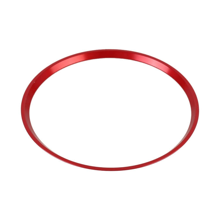 Car Steering Wheel Decorative Ring Cover for Mercedes-Benz,Inner Diameter: 7.2cm (Red)
