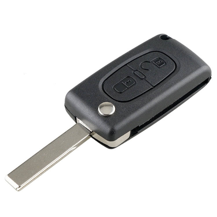 For PEUGEOT 2 Buttons Intelligent Remote Control Car Key with PCF7961 Integrated Chip & Battery &...