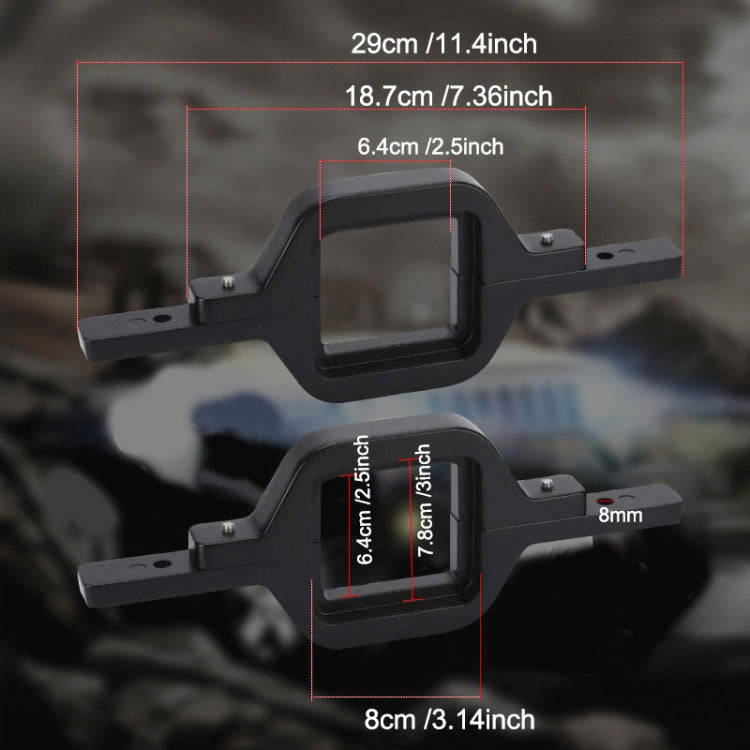 Y-007A Off-road Vehicle Universal Reversing Light Mounting Bracket Tow Hook