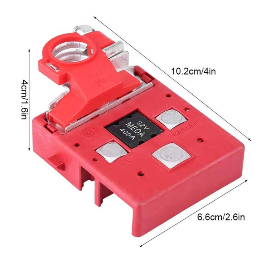 Car Battery Distribution Terminal 32V 400A Quick Release Fused Clamps Connector