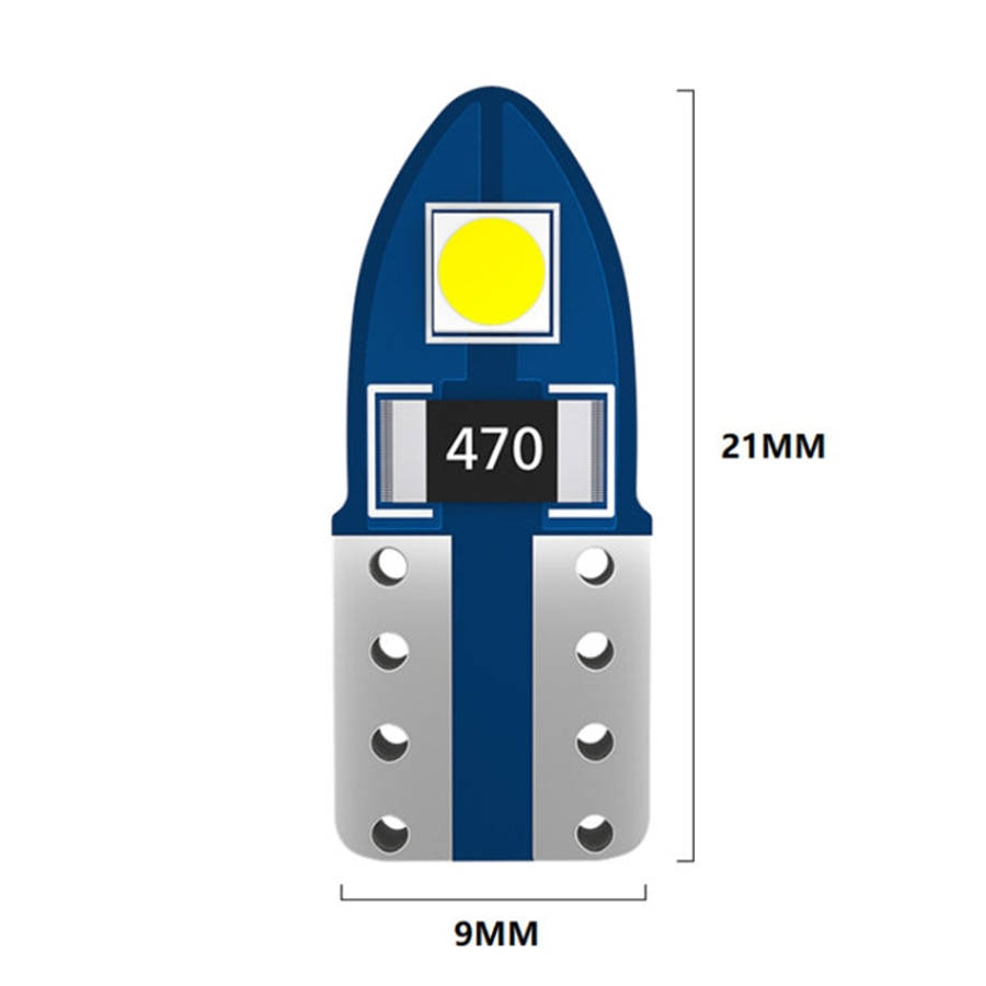 20pcs T10 3030-2SMD Car White Light LED Clearance Light Lamp