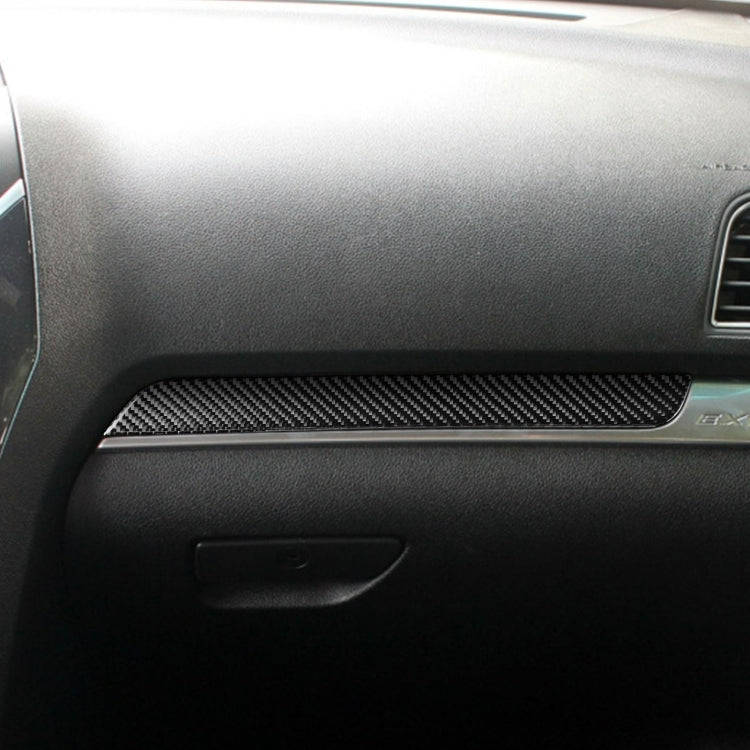 Car Carbon Fiber Storage Decorative Sticker for Ford Explorer 2016-2019, Left Drive