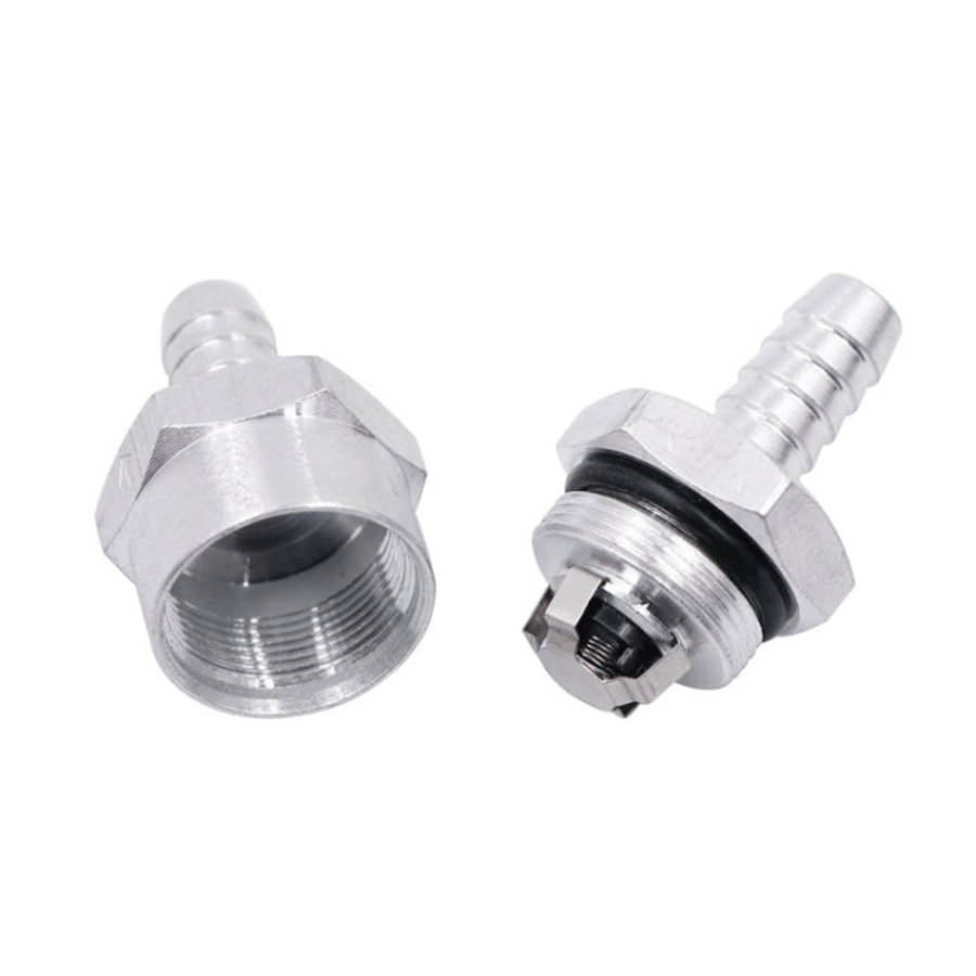 Car 8mm Aluminium Alloy Fuel Petrol One Way Non Return Check Valve