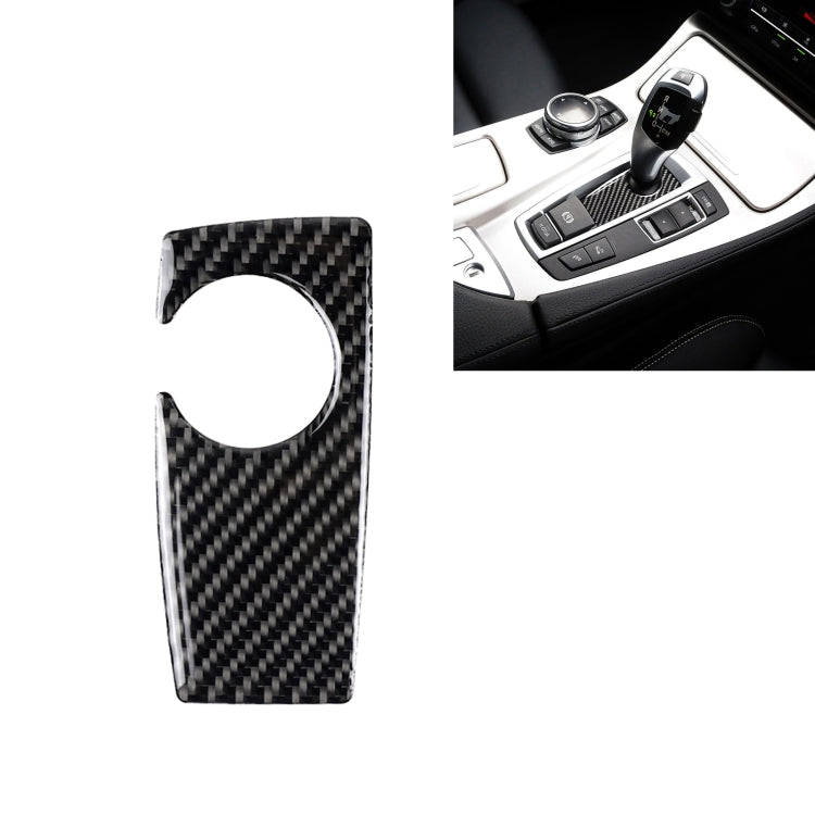 Carbon Fiber Car Handbrake Below Panel Decorative Sticker for BMW 5 Series F07 F10 F25 F26 / GT X...