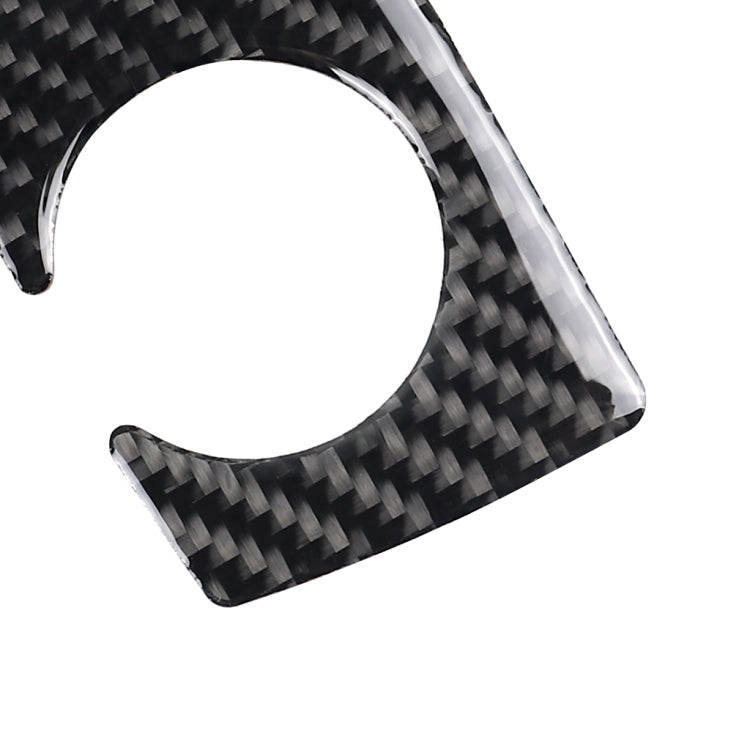 Carbon Fiber Car Handbrake Below Panel Decorative Sticker for BMW 5 Series F07 F10 F25 F26 / GT X...