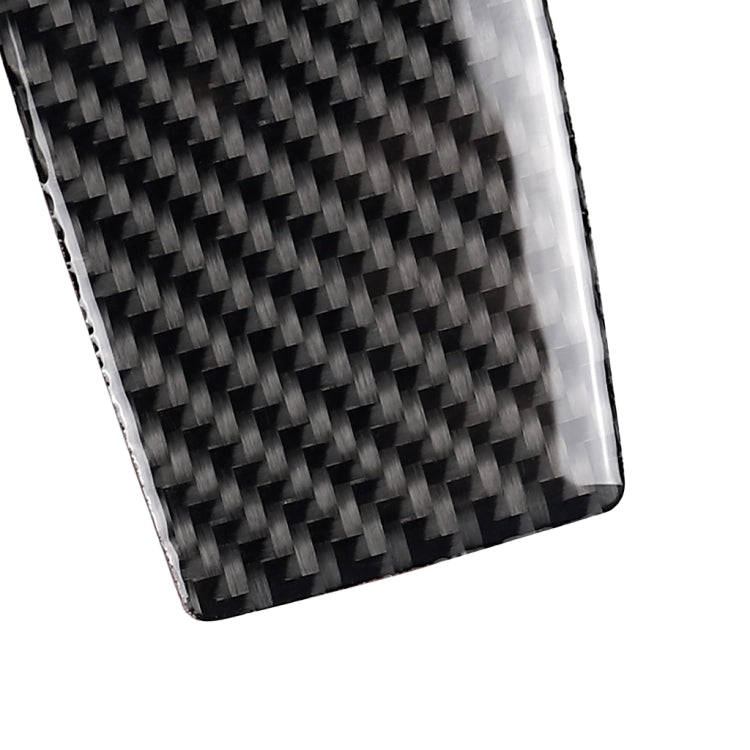 Carbon Fiber Car Handbrake Below Panel Decorative Sticker for BMW 5 Series F07 F10 F25 F26 / GT X...