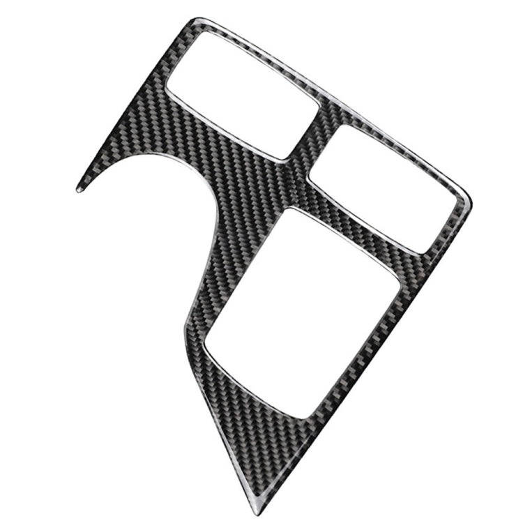 Car Carbon Fiber Solid Color Central Control Armrest Box Multimedia Panel A Decorative Sticker fo...