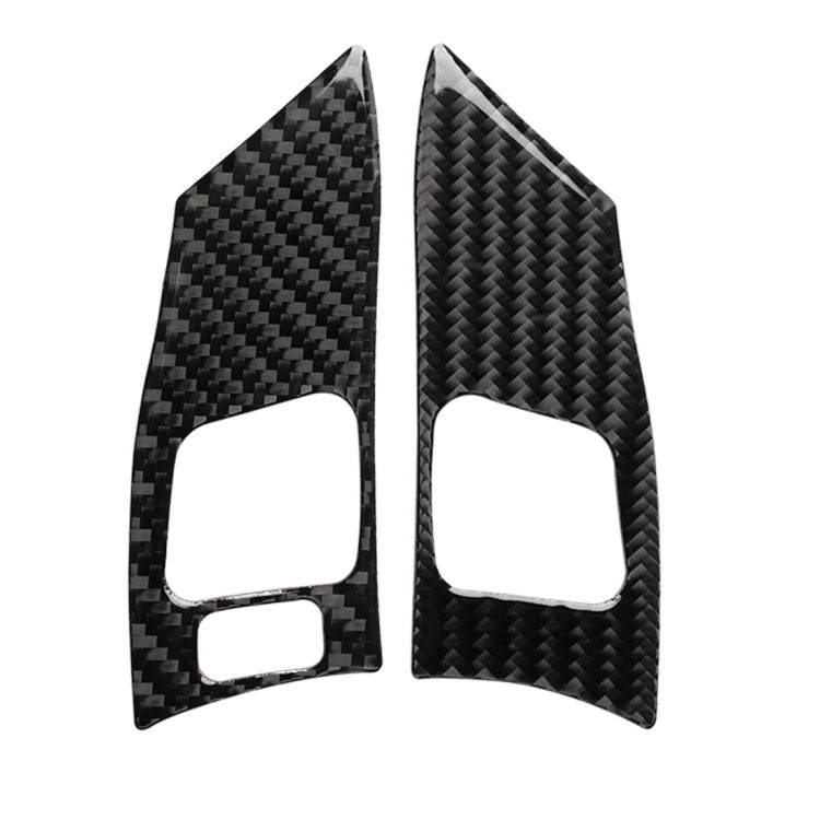 Car Carbon Fiber Steering Wheel Button A Decorative Sticker for Lexus IS250 300 350C 2006-2012, L...