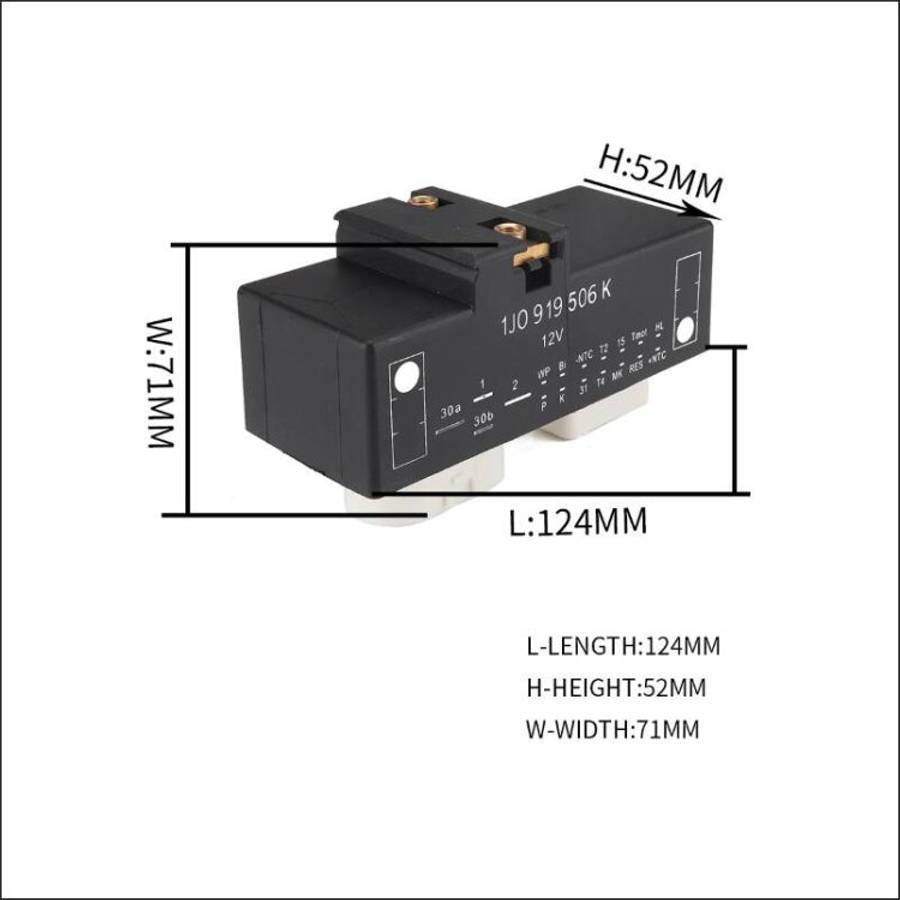Car Relay Air Conditioning Controller 1J0919506K  for Volkswagen Bora / Golf 4