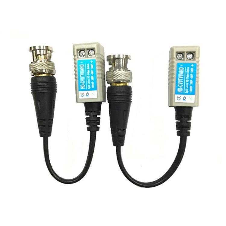 2 PCS Anpwoo 100C Upgrade Version Screw-type Coaxial HD-CVI/AHD/CVI 1CH Passive Transceiver Video...