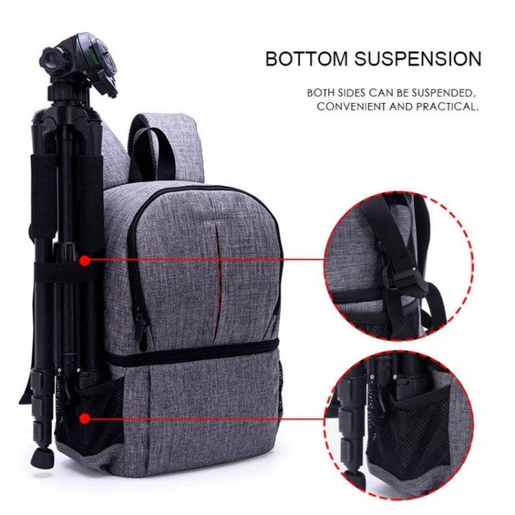 Multi-functional Waterproof Nylon Shoulder Backpack Padded Shockproof Camera Case Bag for Nikon C...