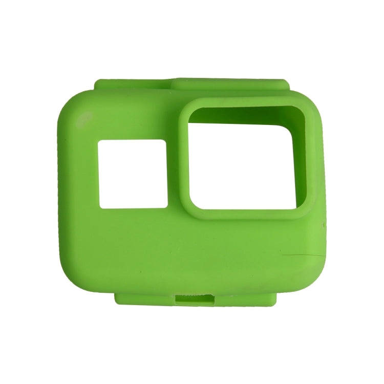 Original for GoPro HERO5 Silicone Border Frame Mount Housing Protective Case Cover Shell(Green)