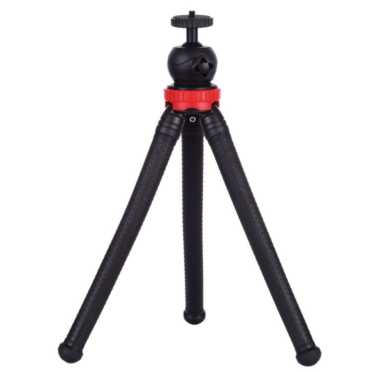 MZ305 Mini Octopus Flexible Tripod Holder with Ball Head for SLR Cameras, GoPro HERO10 Black / HE...