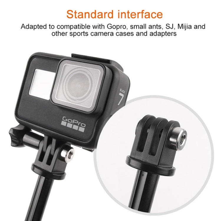 GP446 Multifunctional Mini Fixed Tripod for GoPro, Insta360, DJI and Other Action Cameras(Black)