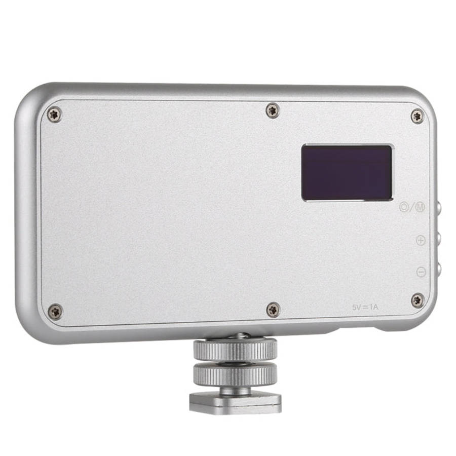 LED-013 Pocket 112 LEDs Professional Vlogging Photography Video & Photo Studio Light with OLED Di...